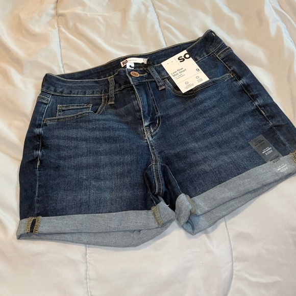 SO Pants - Blue denim shorts